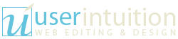 Userintuition: Web editing and design